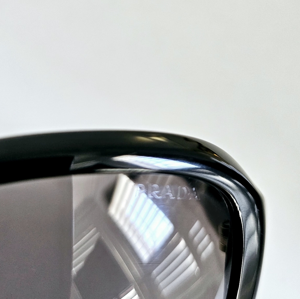 Prada Black Polished Gradient Sunglasses - Picture 9 of 12